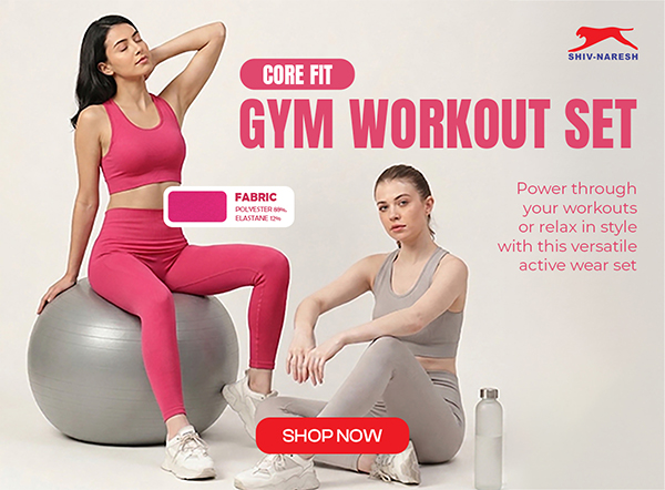 Womens Gym Workout Set