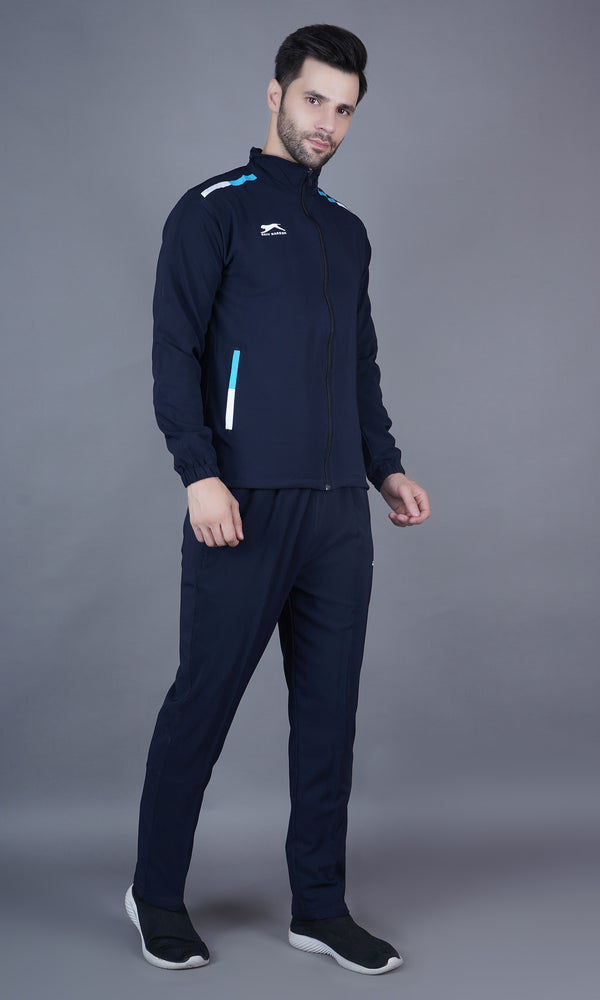 Tracksuit|Training|Navy Blue/Cyan/White