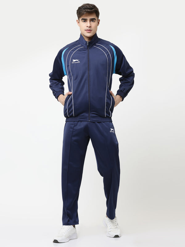 Tracksuit |Smart Fit| Navy Cyan White