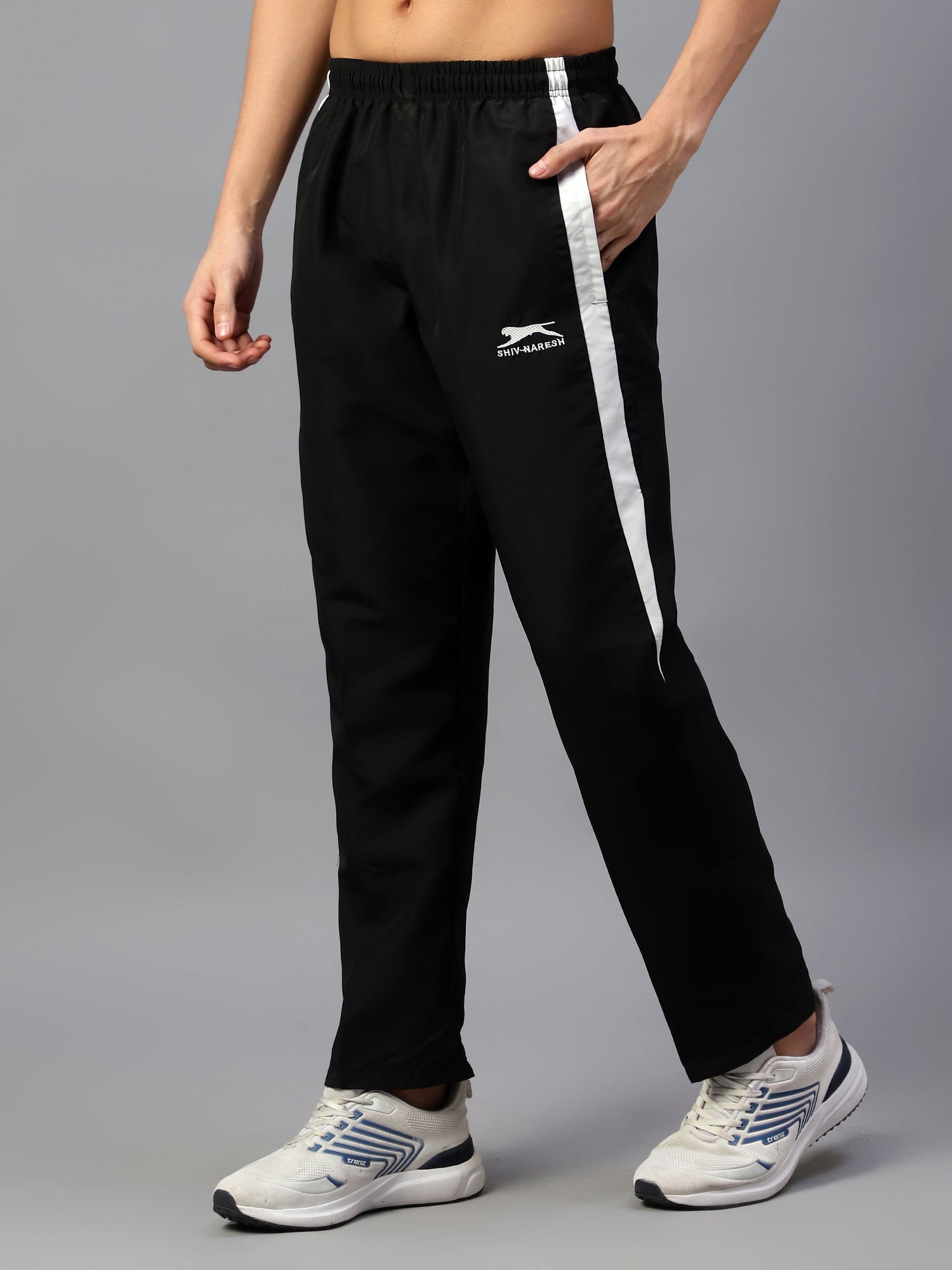 Shiv naresh polyester track on sale pants