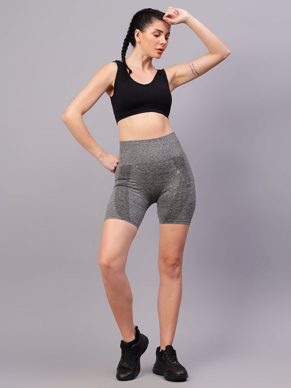 Seamless Biker Shorts Black