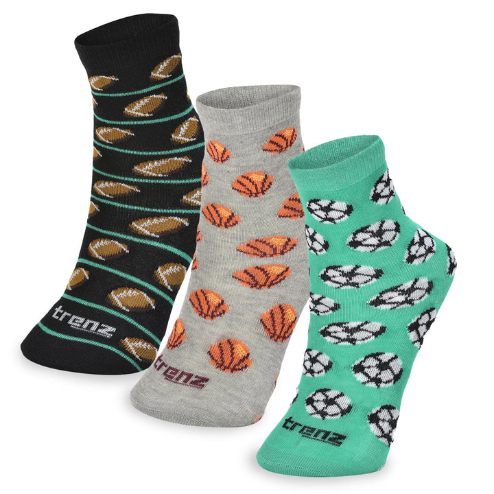 Ball Patterned Boy's Socks Kids - trenz