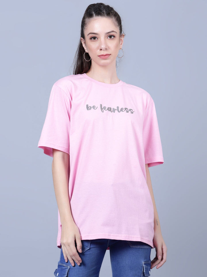 Be Fearless Women's Oversized - trenz