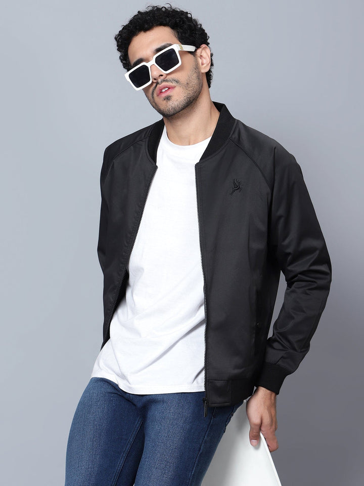 Bomber Raglan Varsity Jacket - trenz