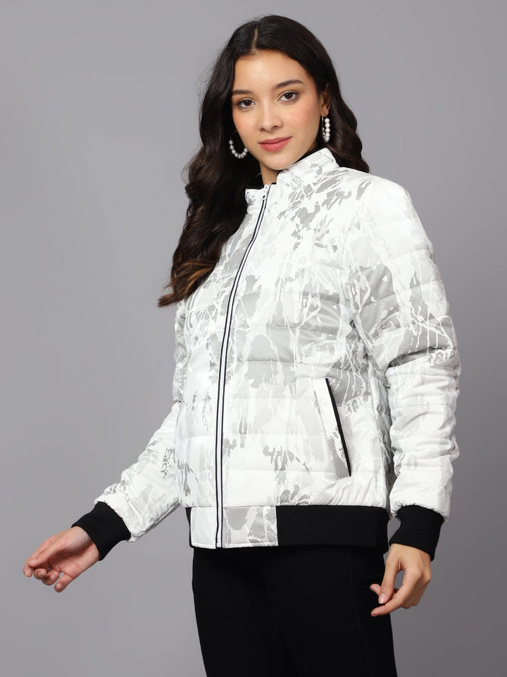 City-Chic White Puffer Jacket - trenz