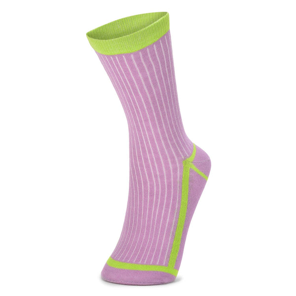 Colorblocked Crew Socks - trenz