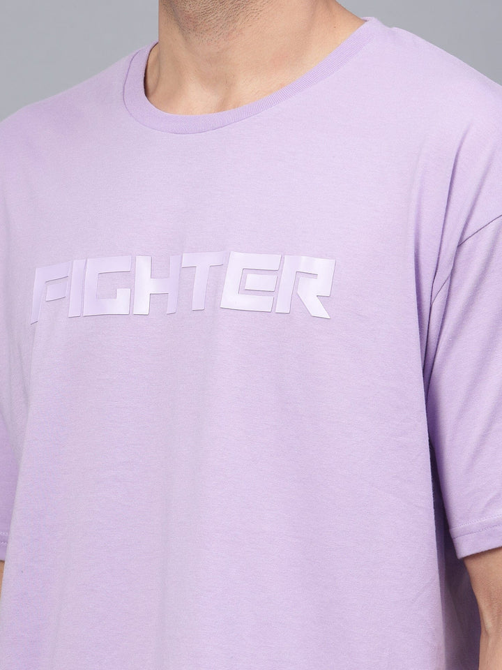 Fighter Men's T-Shirt Lavender - trenz