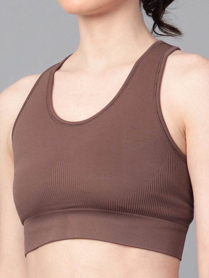 High Impact Seamless Sports Bra - trenz