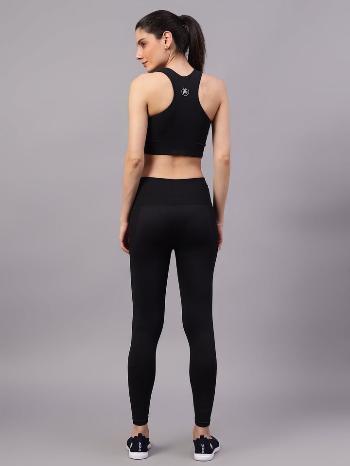 High Impact Seamless Sports Bra - trenz