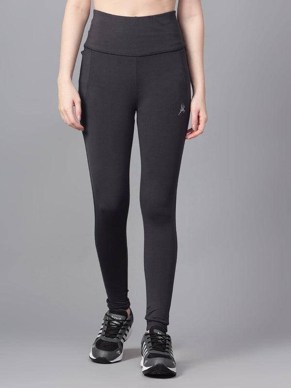 High Waist Ribbed Leggings - trenz