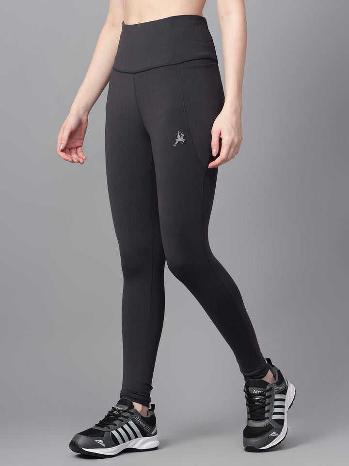 High Waist Ribbed Leggings - trenz