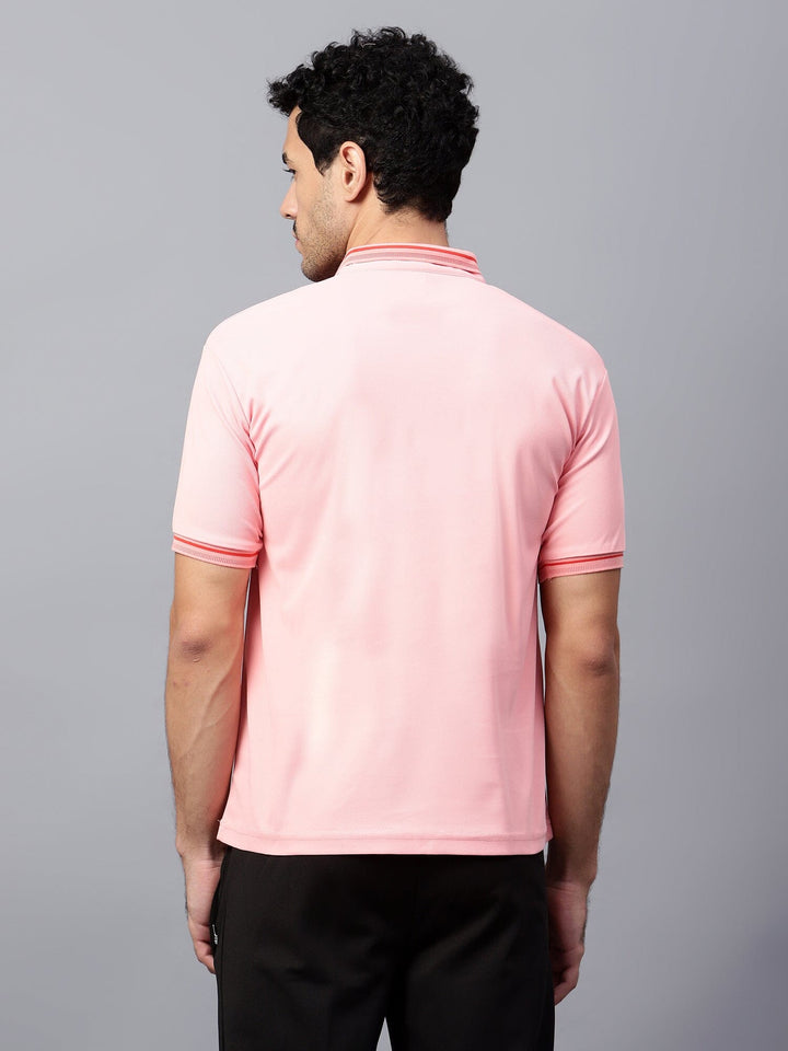 Men's Ultra Polo T-Shirt Peach - trenz