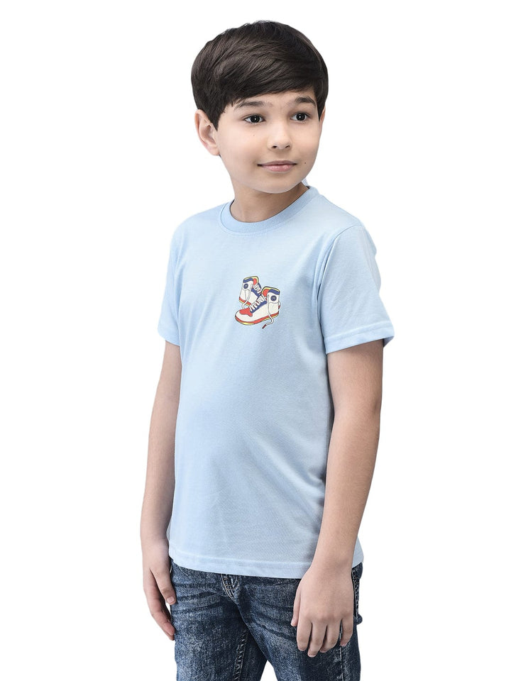 Printed Cotton Cool Sports Tshirt - trenz