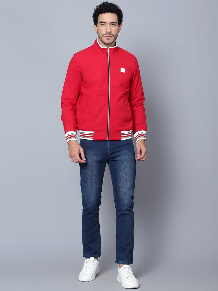 Racer Bomber Rib Jacket - trenz