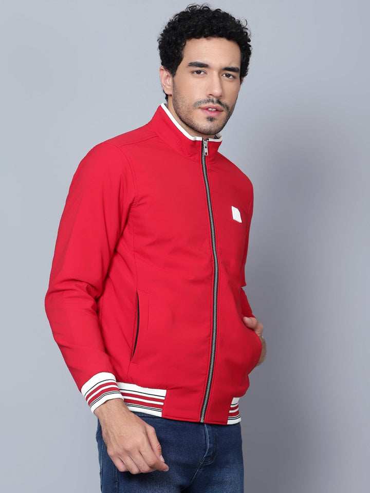 Racer Bomber Rib Jacket - trenz