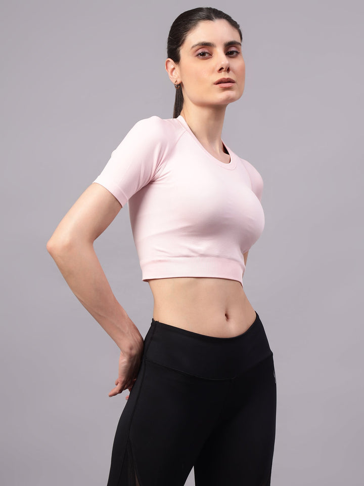 Seamless High Impact Crop Top - trenz