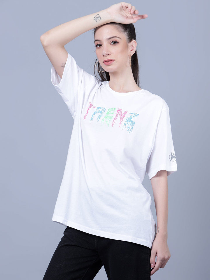 Trenz Signature Oversized Women's Tee - trenz