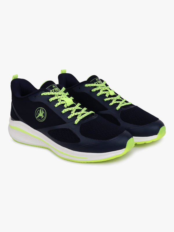 ZOOM T-Navy/Neon Green - trenz