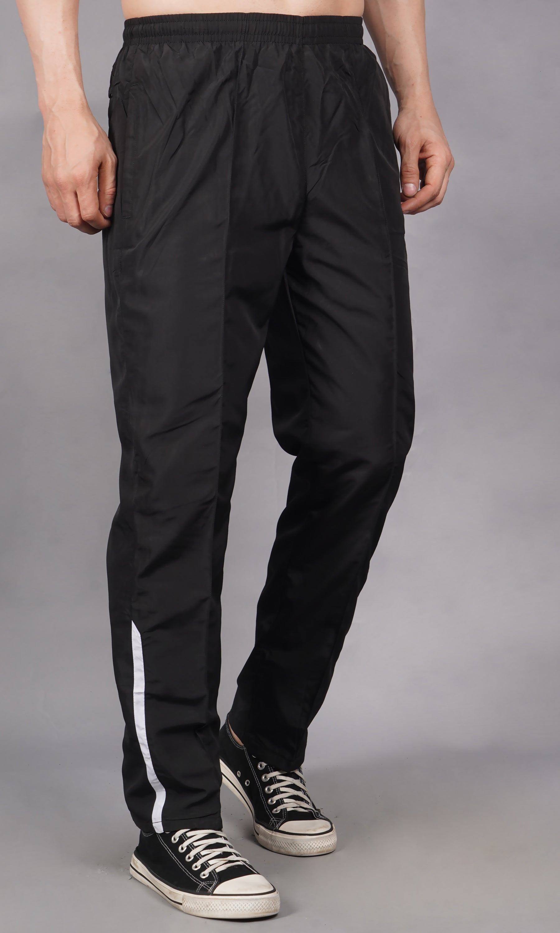 NIKE Solid Men Black Track Pants  Buy BLACKWHITE NIKE Solid Men Black Track  Pants Online at Best Prices in India  Flipkartcom