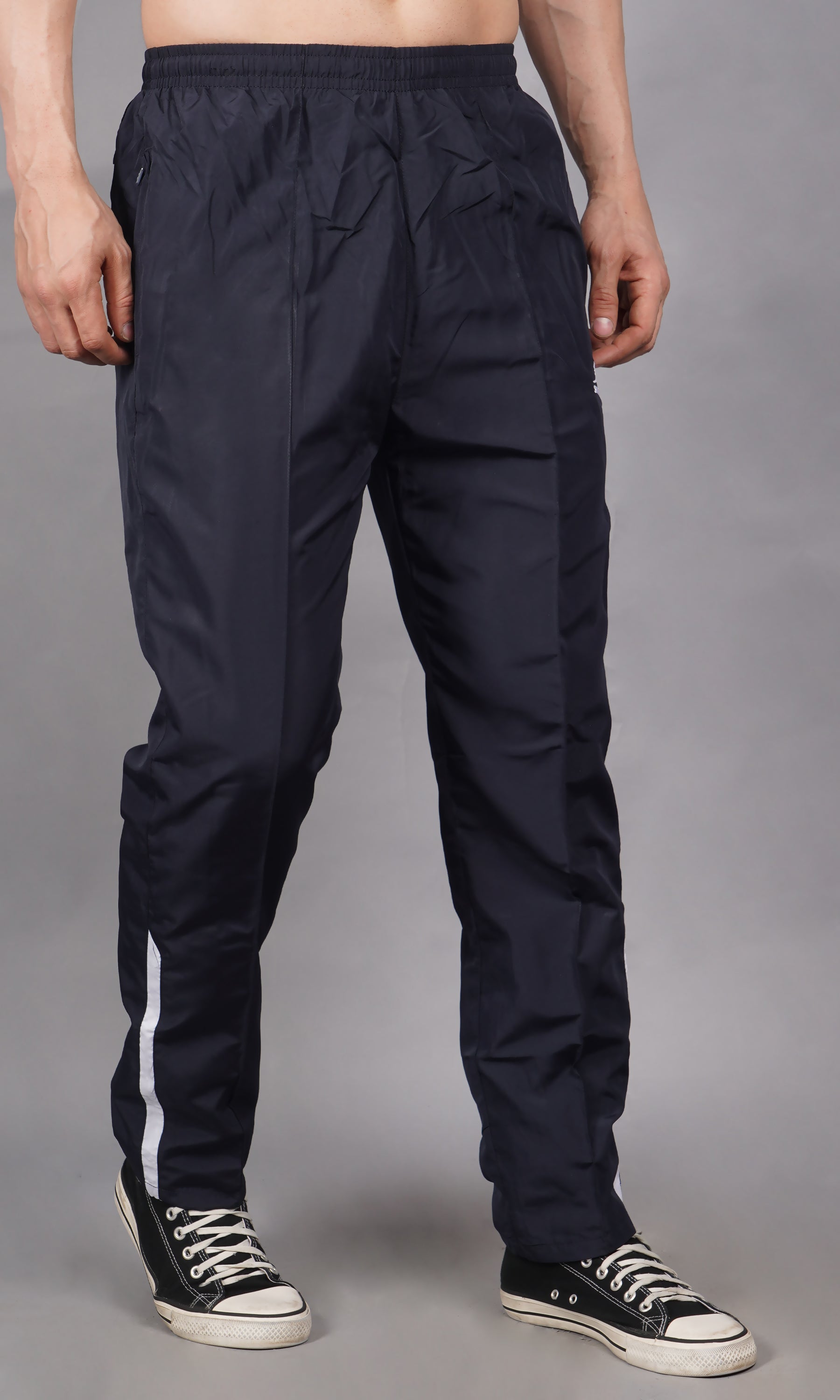 Male Lycra Men Sports Track Pants, Printed, Black at Rs 195/piece in Mumbai
