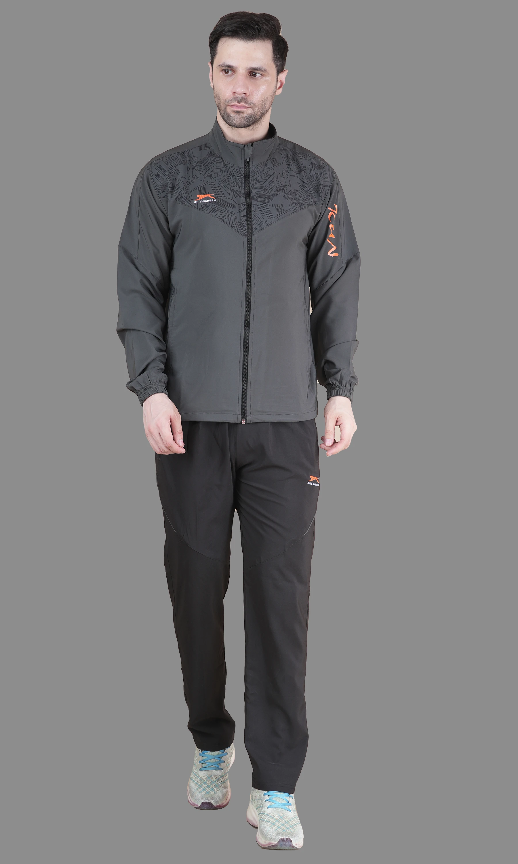 D.Grey/Black/Neon.Orange