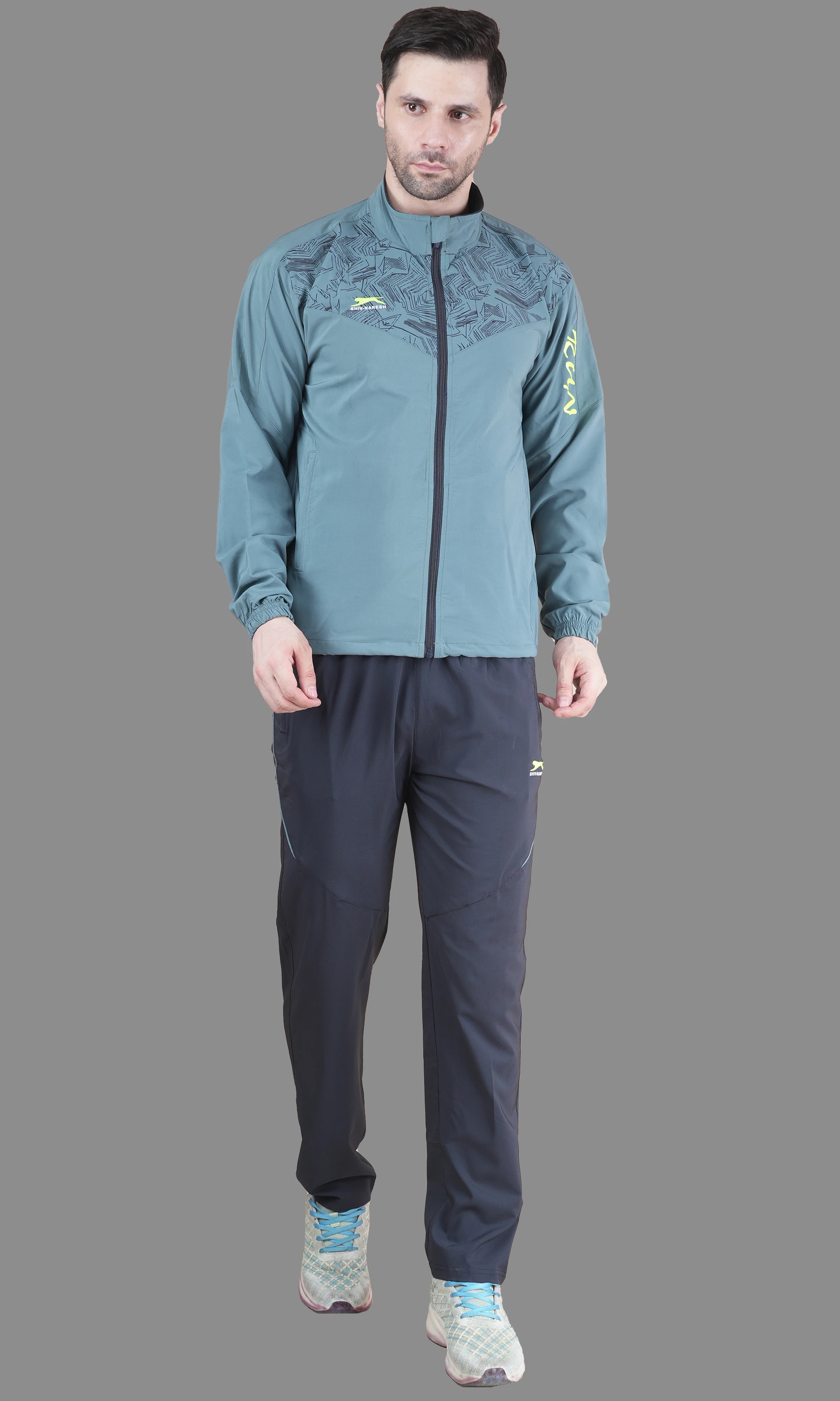 Ice Blue/Navy/Neon Green