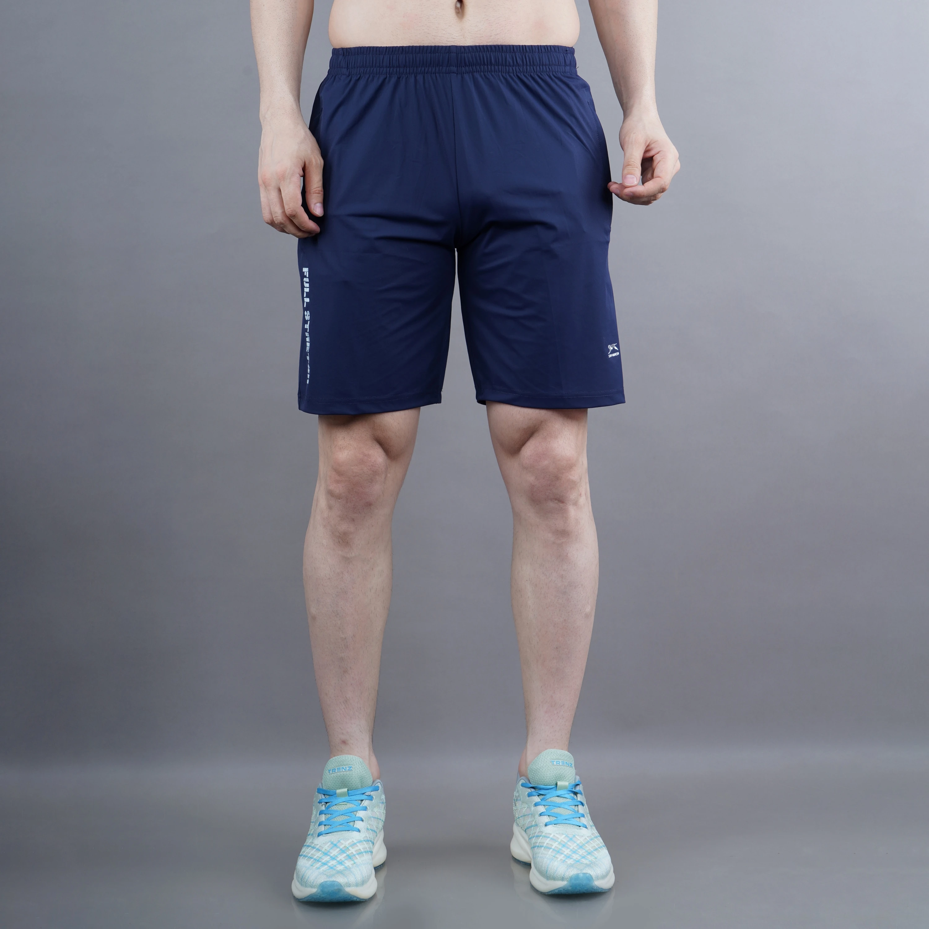Navy Blue sports shorts for men