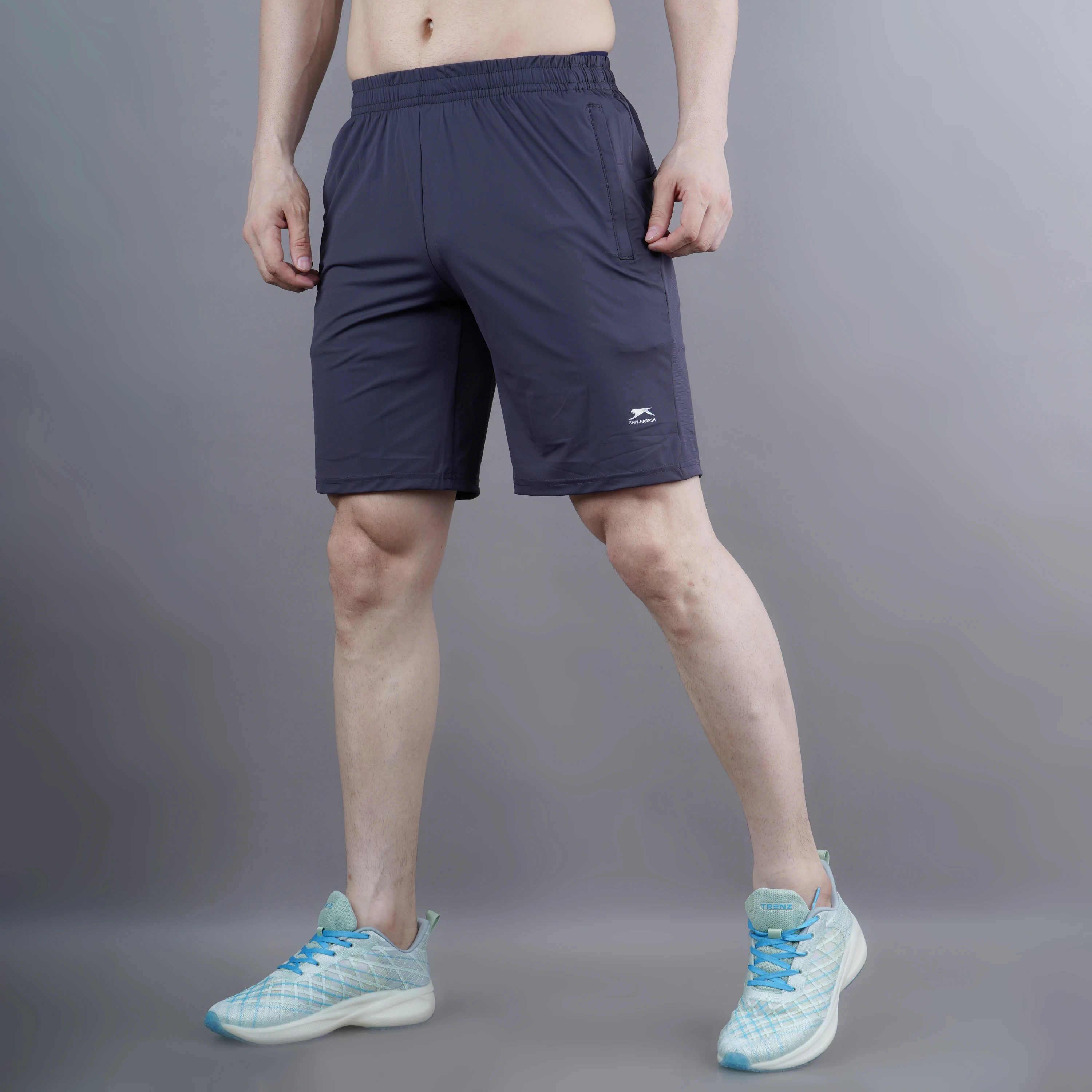 Dark Grey Sports Shorts for Men