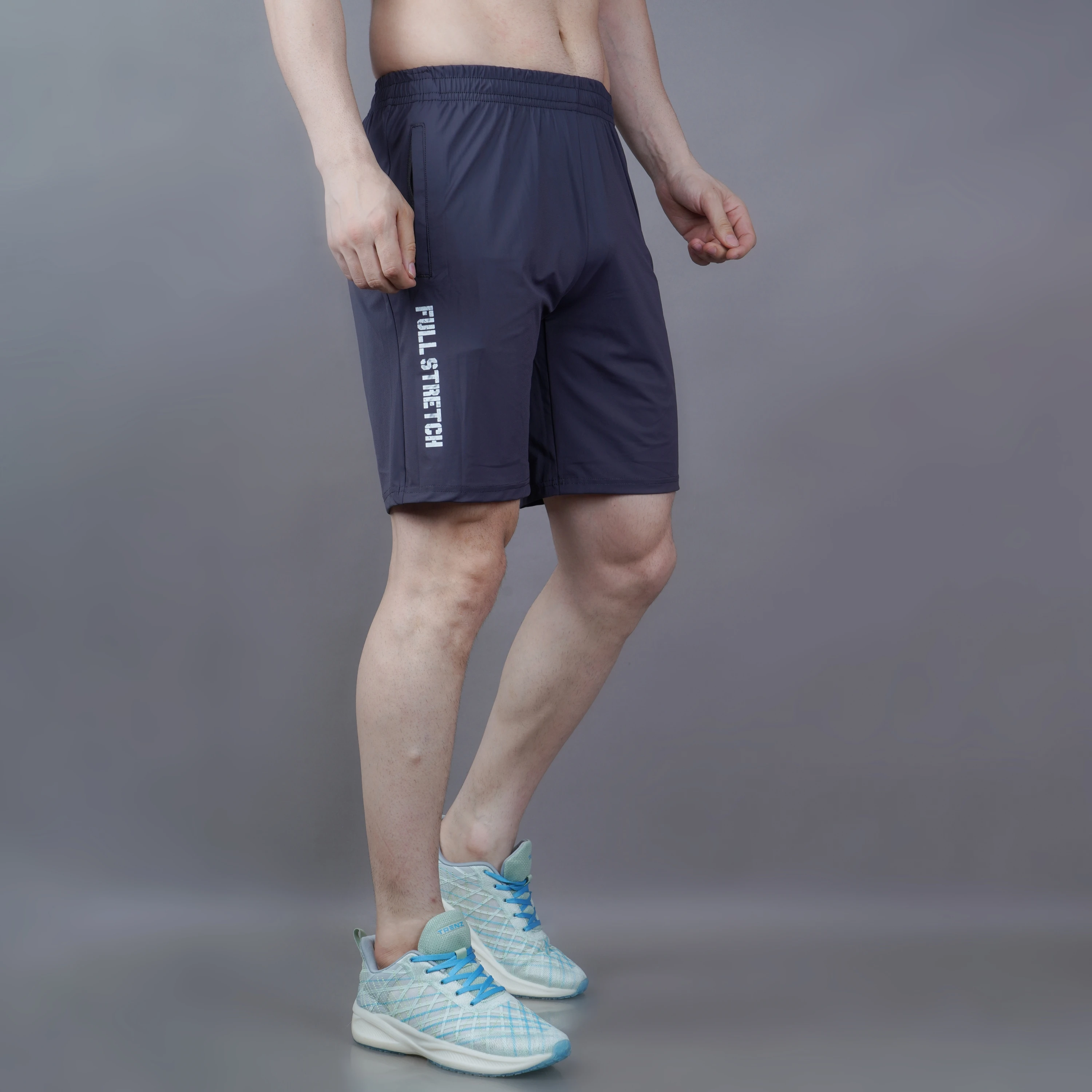 Dark Grey Sports Shorts for Men