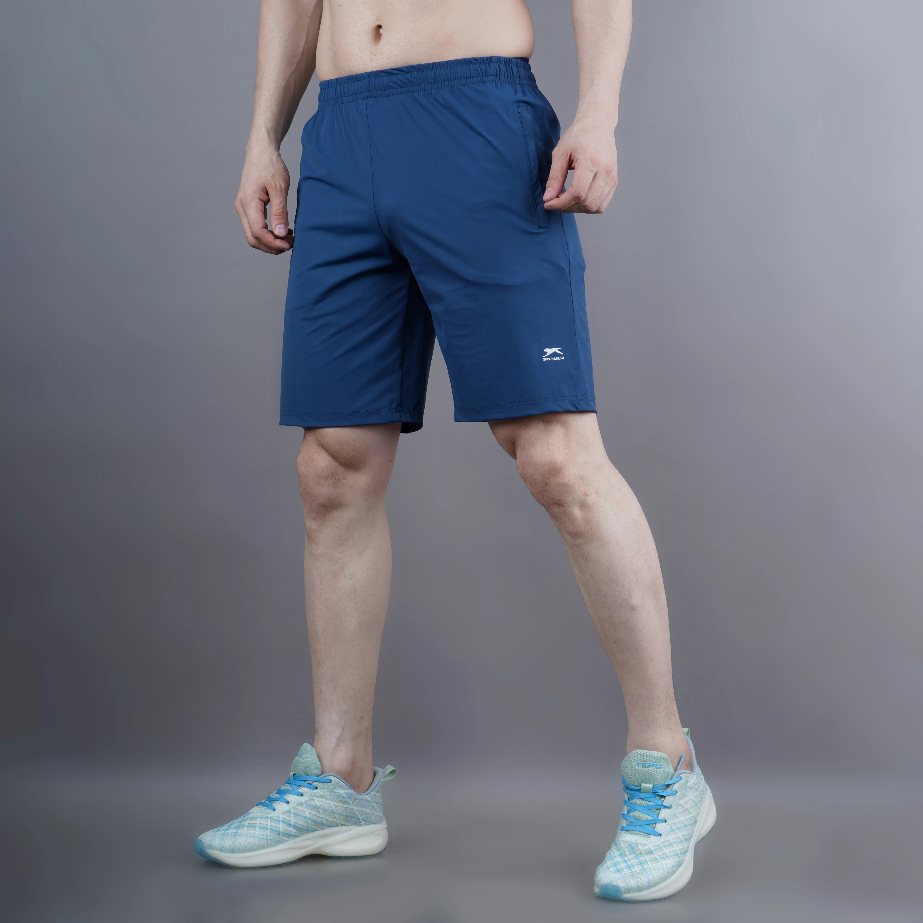 Air Force Blue sports shorts for men