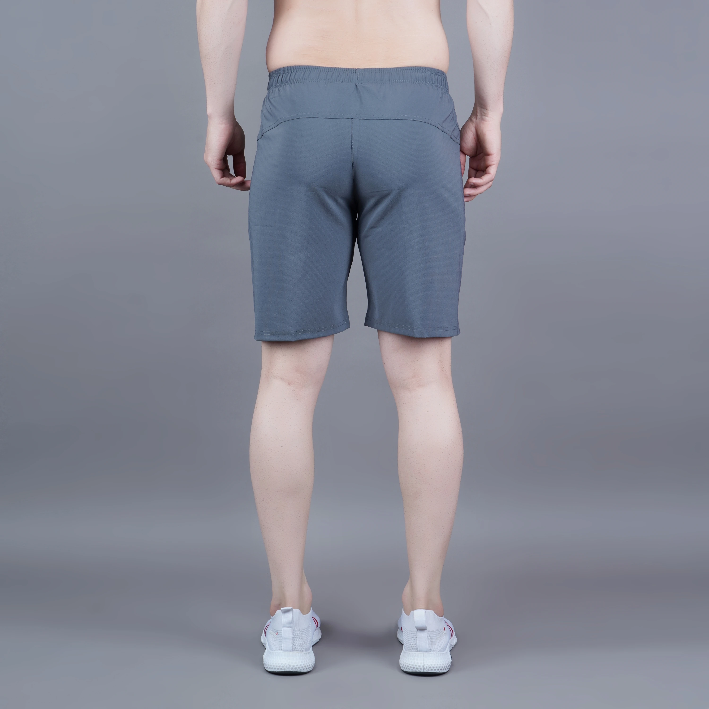 Men's Dark Grey essential training shorts